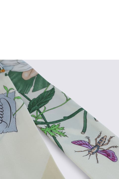 Homeware Gucci Ivory Silk Scarf