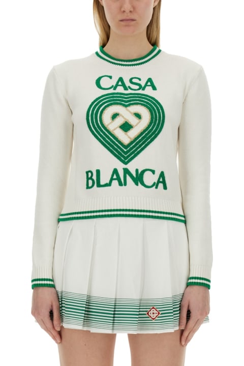 Sweaters for Women Casablanca Jersey With Logo