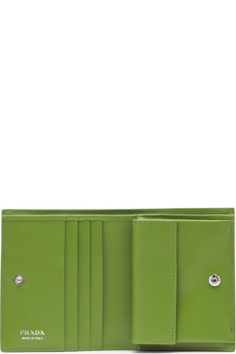 Fern Brushed Leather Bi-fold Wallet