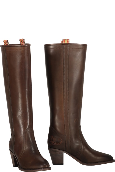 Etro Boots for Women Etro Leather Boots