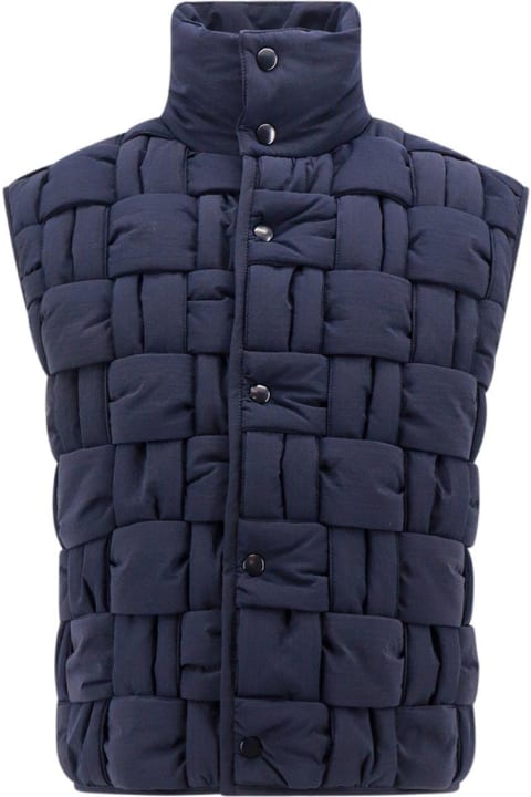 Quilted Button-up Vest