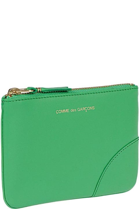 Comme des Garçons Wallet Bags for Men Comme des Garçons Wallet Logo Detailed Purse