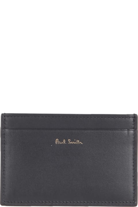 メンズ Paul Smithの財布 Paul Smith Leather Card Holder