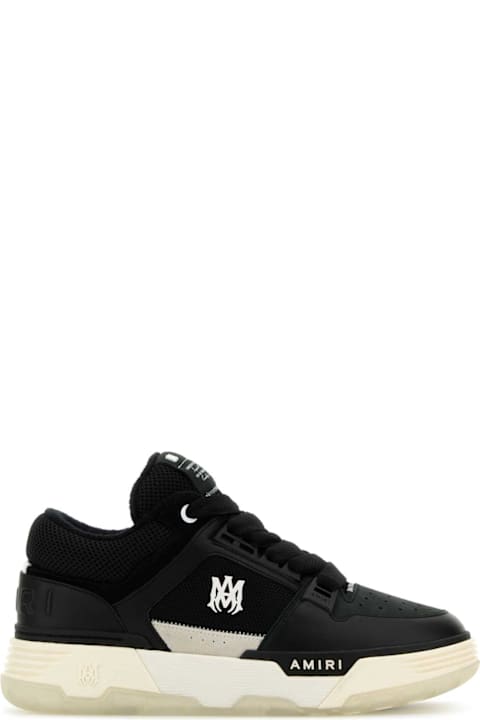 AMIRI for Men AMIRI Black Leather And Fabric Ma-1 Sneakers