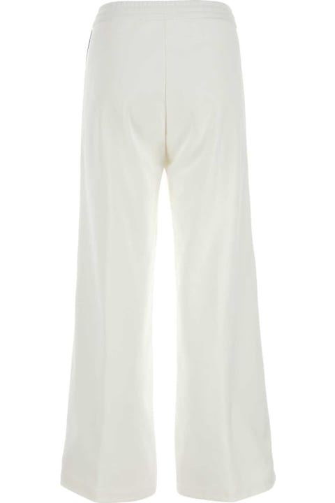 Gucci Pants & Shorts for Men Gucci White Polyester Blend Pant