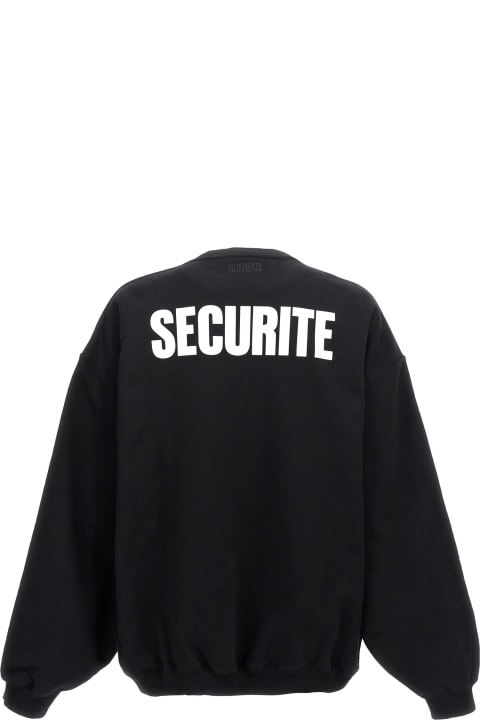 Clothing for Women VETEMENTS 'polizei/securite' Sweatshirt