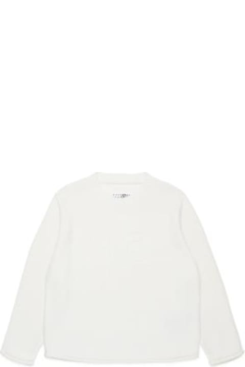 MM6 Maison Margiela Sweaters & Sweatshirts for Girls MM6 Maison Margiela Maglione Con Logo