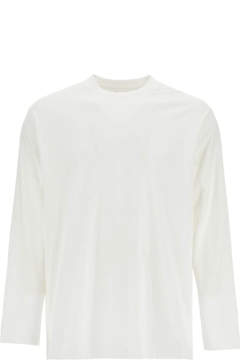 أدوات منزلية Y-3 White Cotton T-shirt With Graphic Print