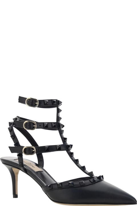 Valentino Garavani High-Heeled Shoes for Women Valentino Garavani Ankle Strap | Rockstud | T. 65 | Vitello