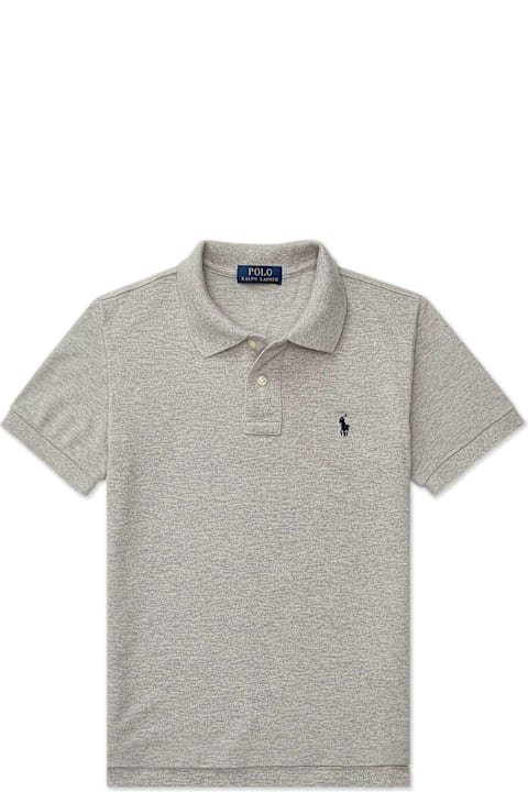 Homeware Polo Ralph Lauren Logo Embroidered Short-sleeved Polo Shirt