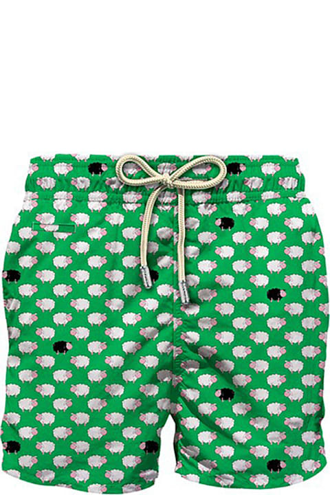 MC2 Saint Barth for Men MC2 Saint Barth Graphic Printed Drawstring Swim Shorts