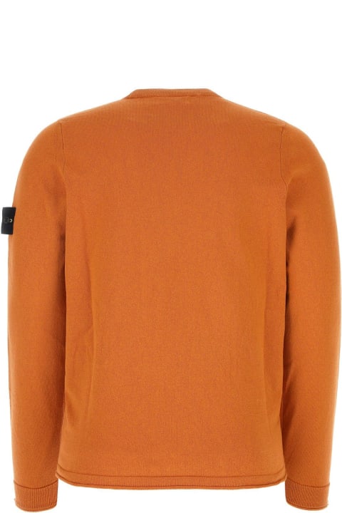 Sweaters for Men Stone Island Cotton Blend Sweater