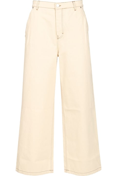الجينز لـ القسم الرجالي Ami Alexandre Mattiussi Wide Leg Jeans