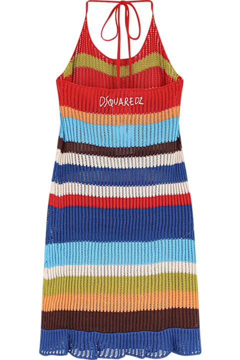Dsquared2 Dresses for Women Dsquared2 Dsquared2 Summer Lovers Cotton Short Dress