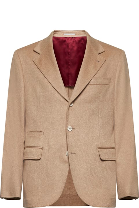 Brunello Cucinelli معاطف وجواكت لـ القسم الرجالي Brunello Cucinelli Blazer