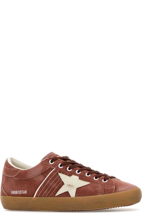 Golden Goose Brick Suede Super Star Sneakers