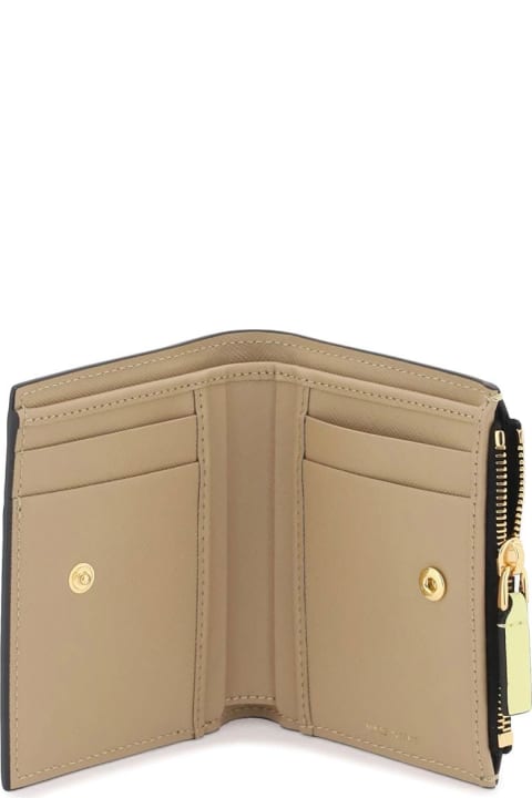 Fashion for Women Marni Multicolored Saffiano Leather Bi-fold Wallet
