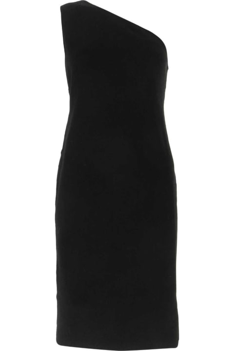 Fashion for Women Bottega Veneta Black Viscose Blend Dress