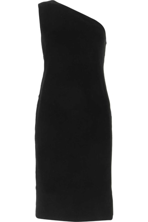 آخر صيحات الموضة من السيدات Bottega Veneta Black Viscose Blend Dress