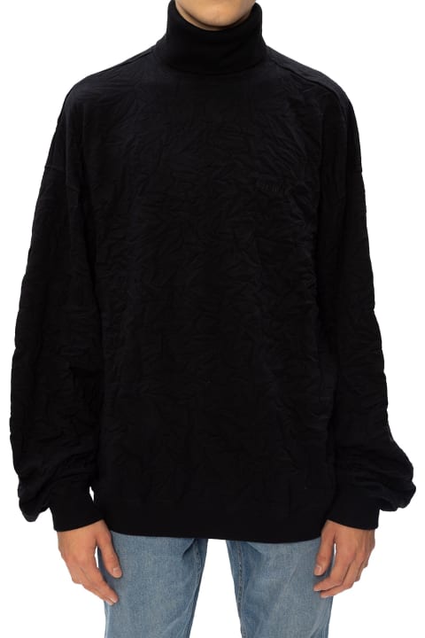 Balenciaga Clothing for Men Balenciaga Oversize Turtleneck Sweater