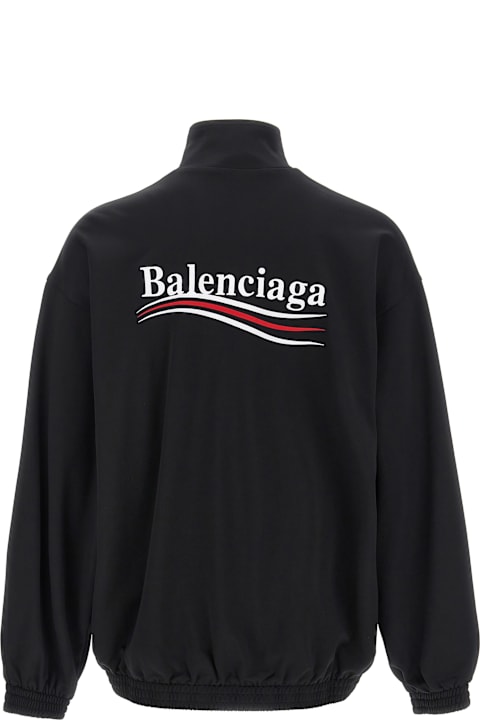 Balenciaga Clothing for Men Balenciaga Logo Embroidery Sweatshirt