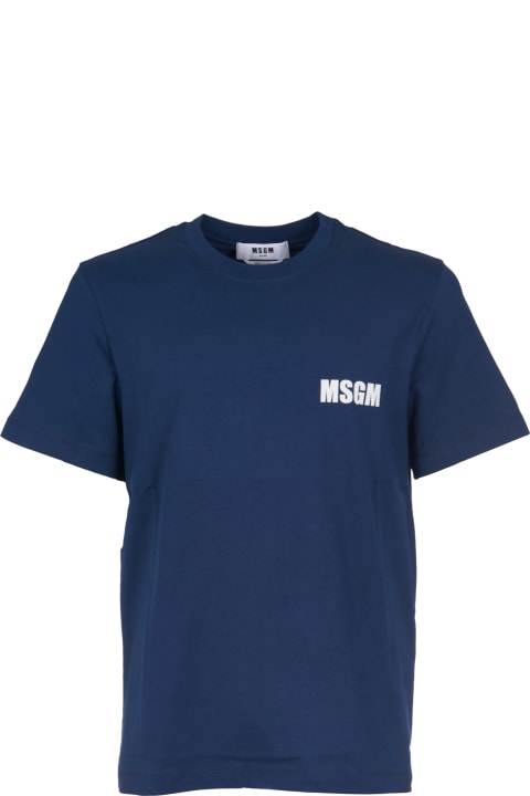 MSGM for Men MSGM Chest Logo Regular T-shirt