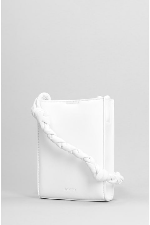 Homeware Jil Sander Ivory Leather Tangle Shoulder Bag