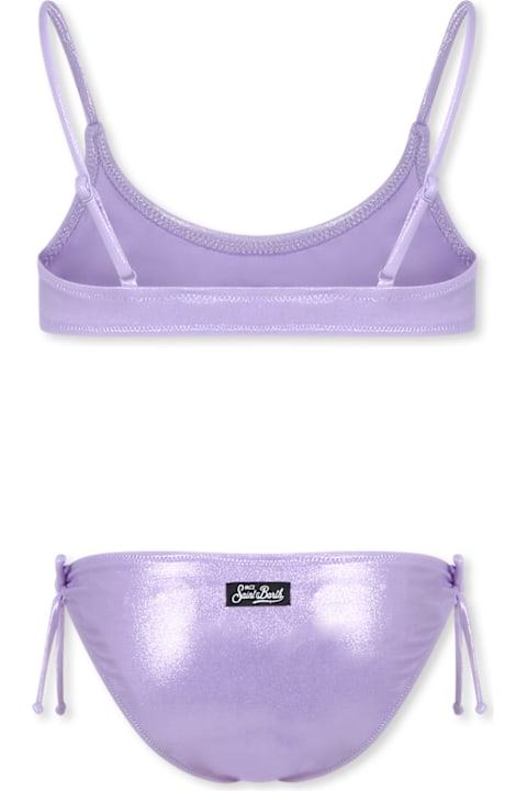 Swimwear for Girls MC2 Saint Barth Purple Bikini For Girl