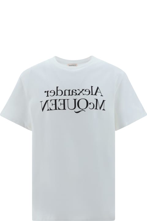 Alexander McQueen Logo Printed Crewneck T-shirt | italist