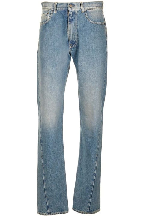 Maison Margiela الجينز لـ القسم الرجالي Maison Margiela Five-pocket, Straight-leg Jeans