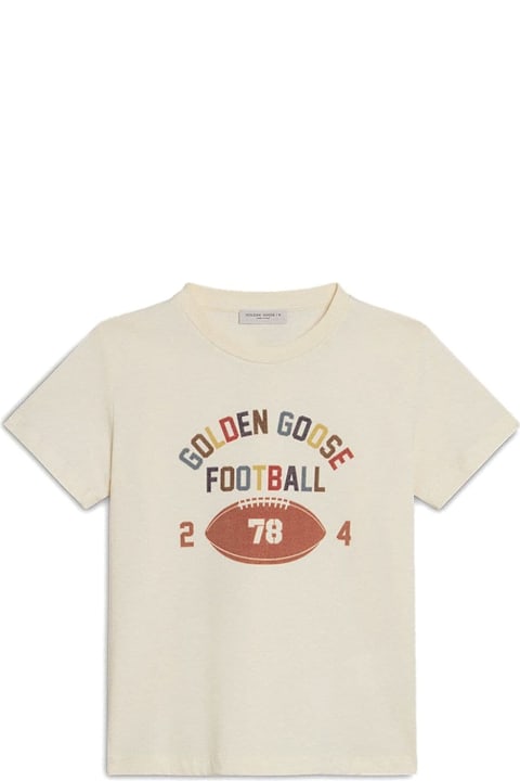 Golden Goose T-Shirts & Polo Shirts for Boys Golden Goose T-shirt Con Stampa