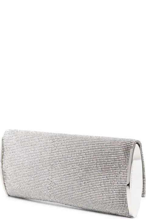 Clutches for Women Benedetta Bruzziches Kate Crystal Bag Crystal On Silver