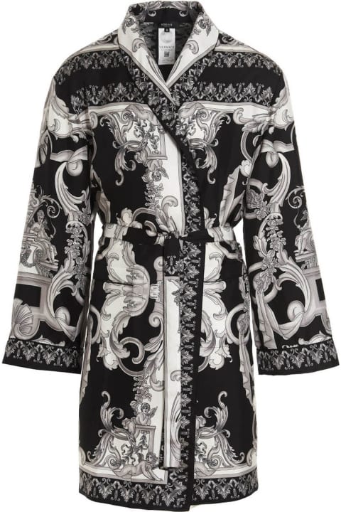 'silver Baroque' Dressing Gown