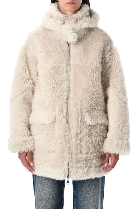 Homeware urbancode Reversible Faux Fur Coat With Hood