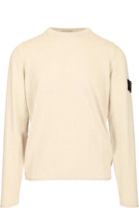 الملابس لـ القسم الرجالي Stone Island Crewneck Sweater