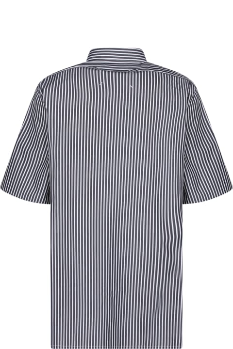 Maison Margiela for Men Maison Margiela Short-sleeved Stripe Shirt