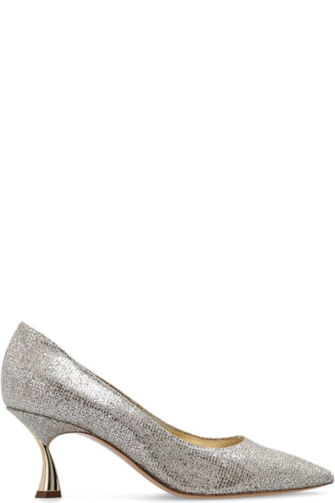 ウィメンズ新着アイテム Casadei Glistening Pointed-toe Pumps