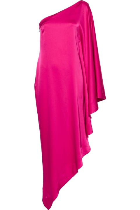Fashion for Women Alexandre Vauthier Fuchsia Pink Satin Finish Dress