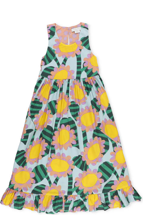 Dresses for Girls Stella McCartney Viscose Dress With Print