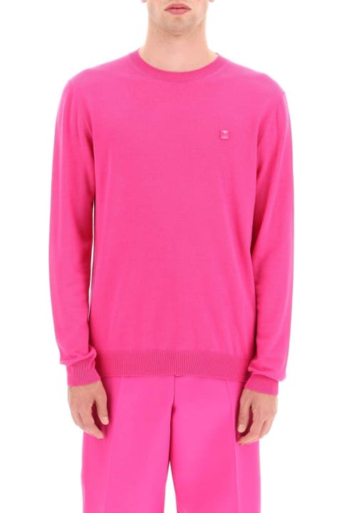 Sweaters for Men Valentino Crewneck Long-sleeved Jumper