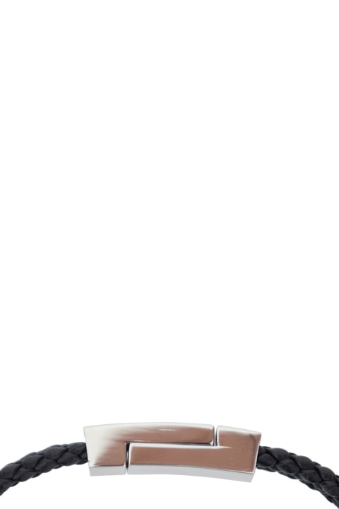 Homeware Ferragamo Gancino Pelle Intrecciata