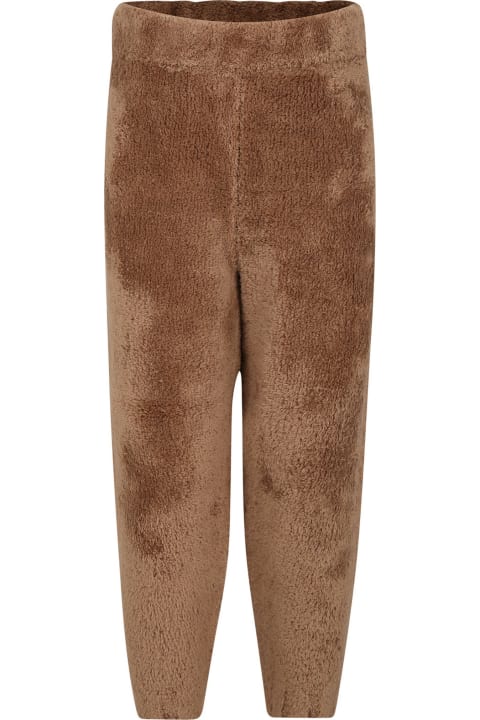 Brown Casual Trousers For Kids