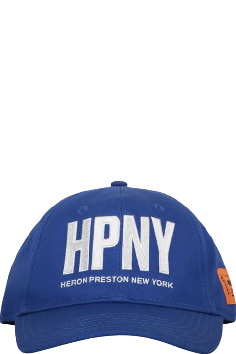 メンズ HERON PRESTONの帽子 HERON PRESTON Logo Baseball Cap