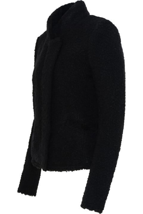 Isabel Marant for Women Isabel Marant 'graziae' Black Wool Blend Jacket
