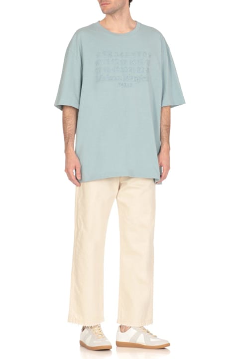 Maison Margiela for Men Maison Margiela Numbers-motif Crewneck T-shirt