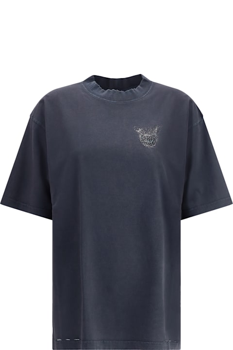 Balenciaga ملابس علوية لـ السيدات Balenciaga Oversized T-shirt