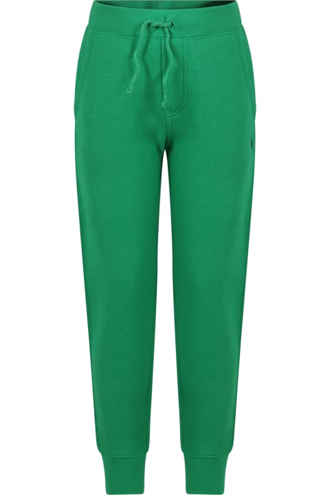 Homeware Ralph Lauren Green Trousers For Boy
