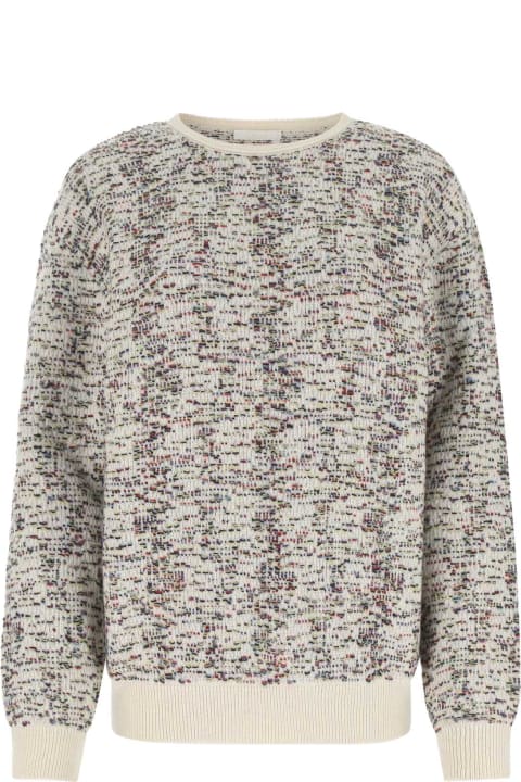 ウィメンズ新着アイテム Chloé Embroidered Cashmere Blend Sweater