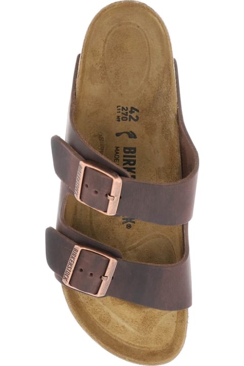 Birkenstock Flat Shoes for Women Birkenstock Arizona Slides Narrow Fit