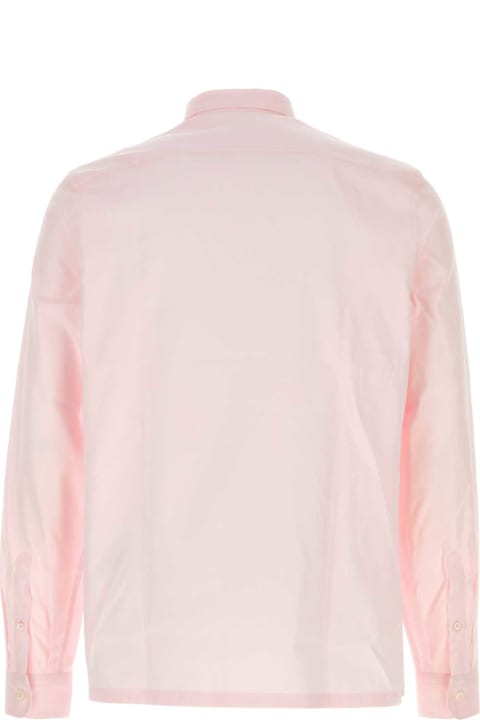 Prada Shirts for Men Prada Pink Poplin Shirt